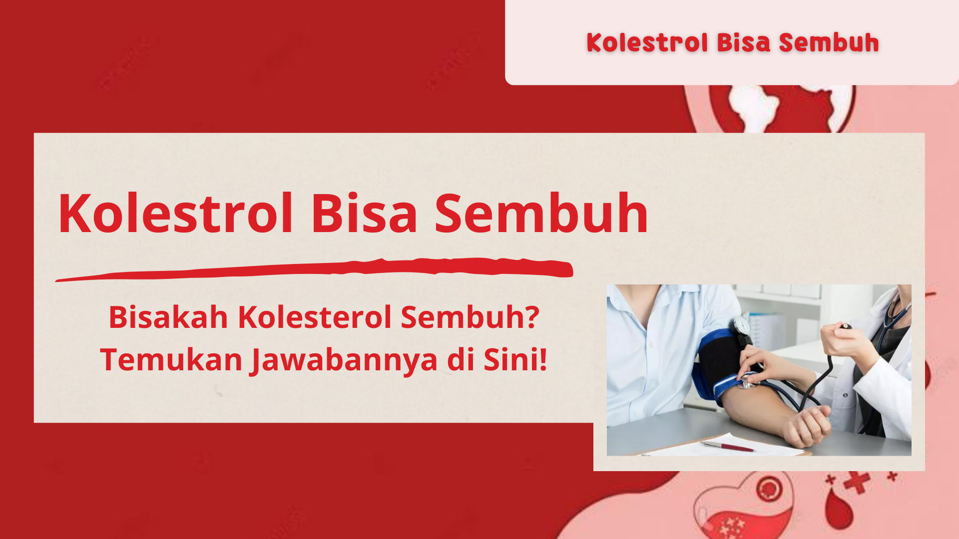 Kolestrol Bisa Sembuh