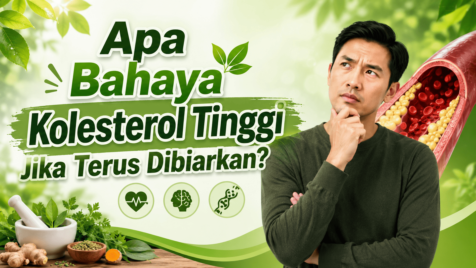 Bahaya kolesterol tinggi