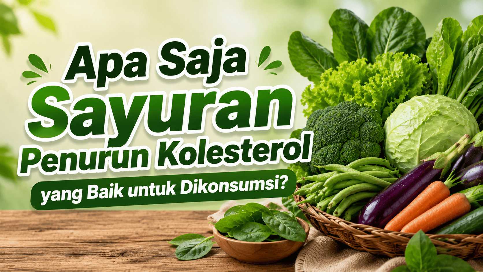 Sayuran Penurun Kolesterol