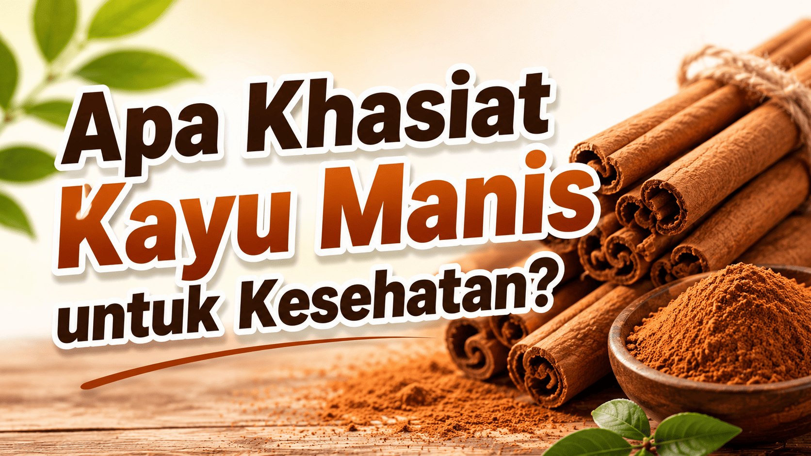 khasiat kayu manis