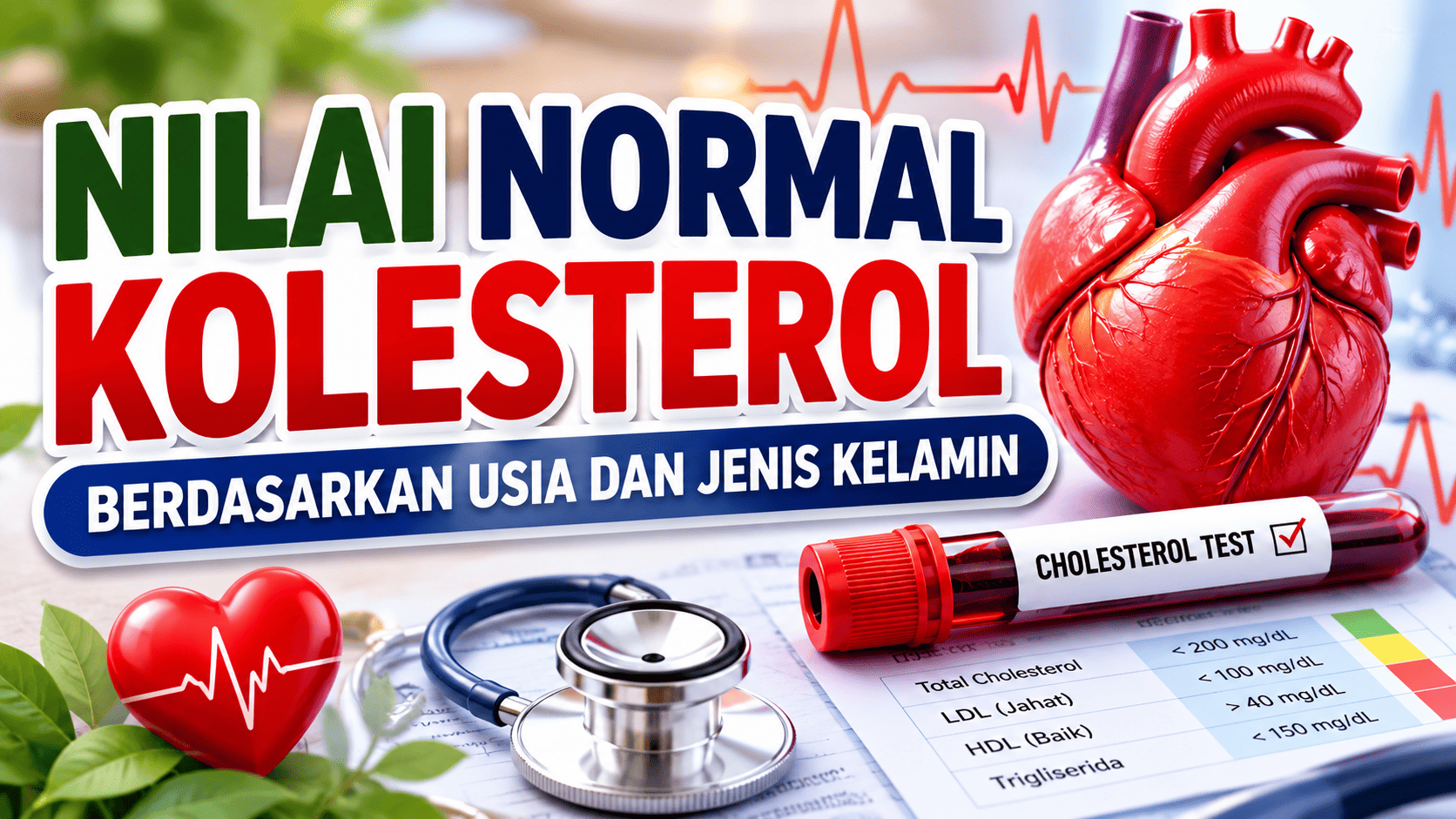 nilai normal kolesterol