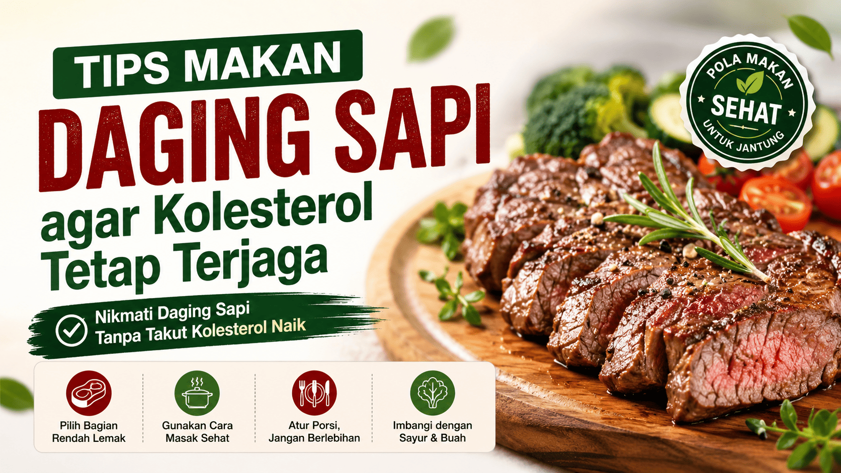 tips makan daging sapi