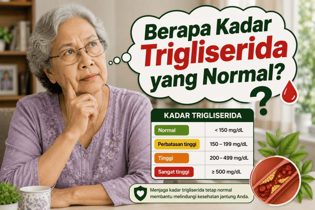 Berapa Kadar Trigliserida yang Normal