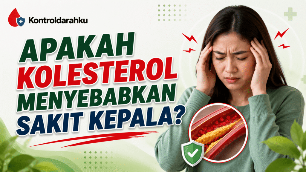 apakah kolesterol menyebabkan sakit kepala