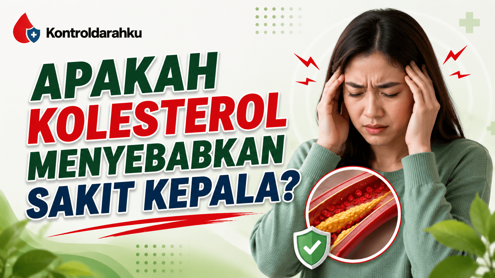 apakah kolesterol menyebabkan sakit kepala
