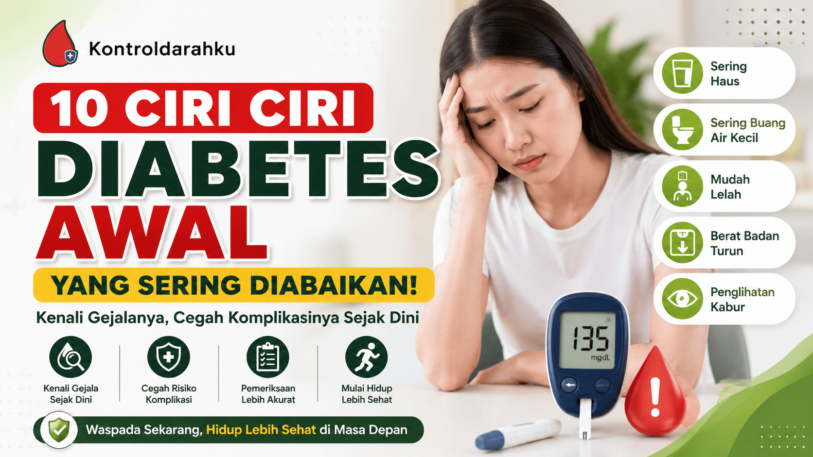 ciri ciri diabetes awal