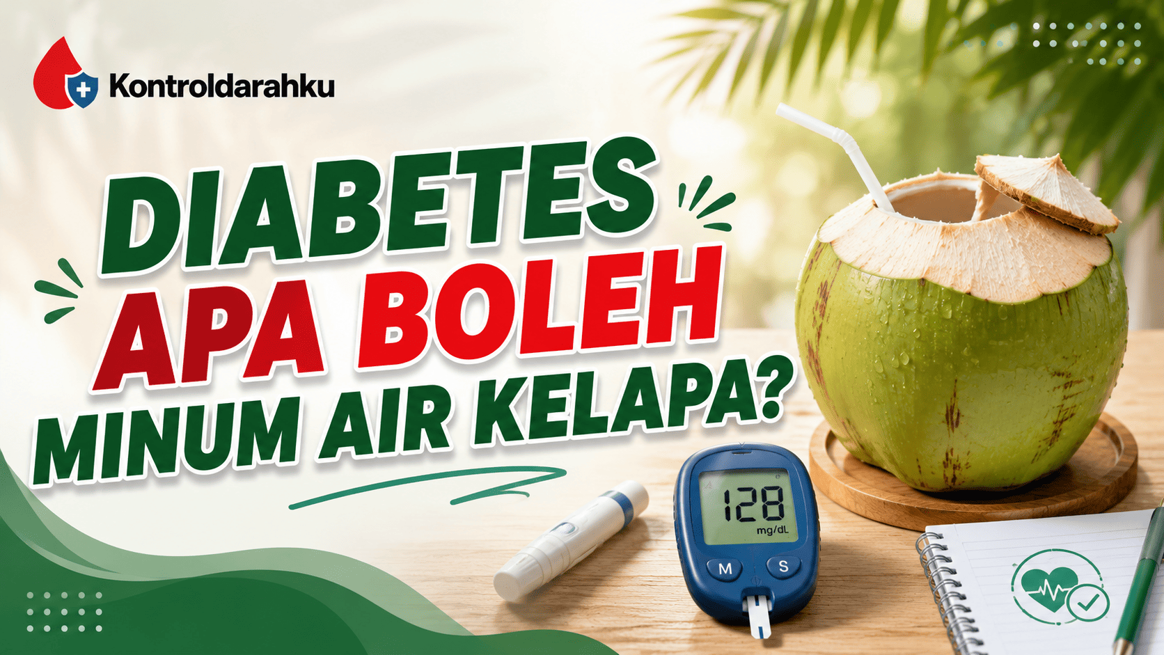 diabetes apa boleh minum air kelapa
