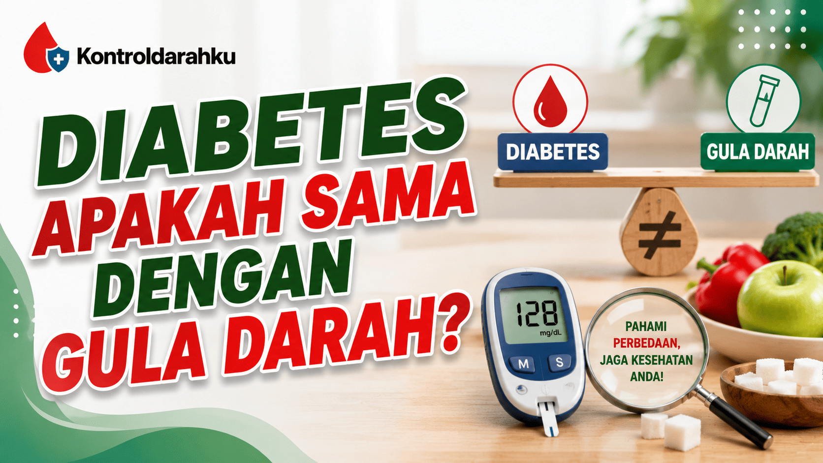 diabetes apakah sama dengan gula darah
