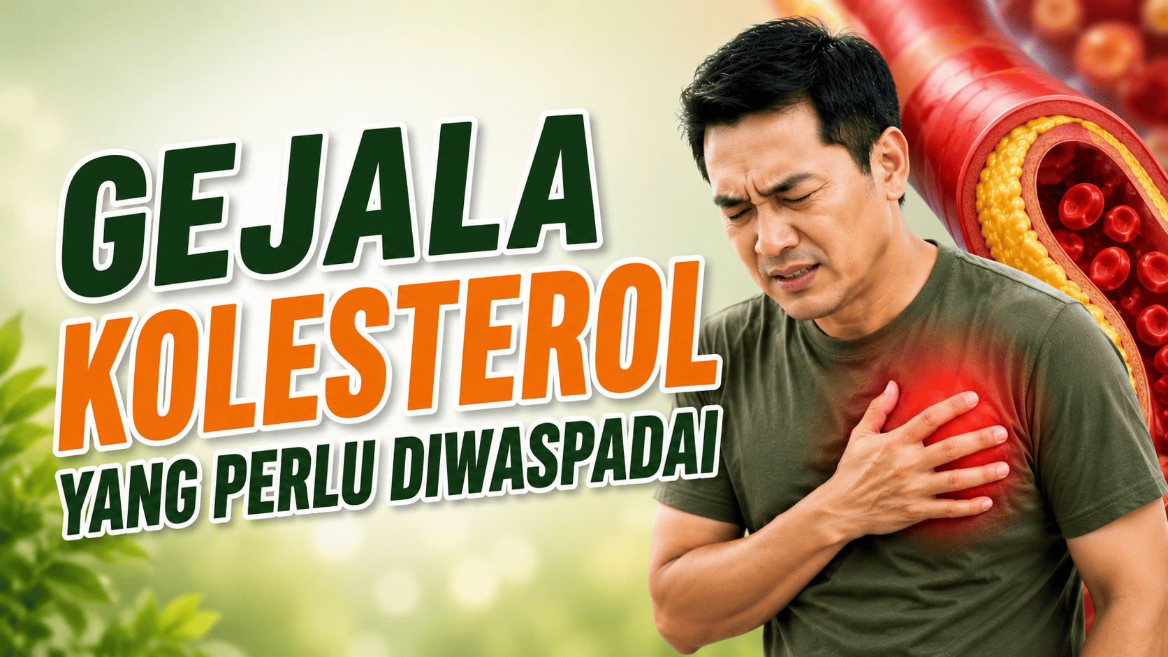 gejala kolesterol yang perlu diwaspadai
