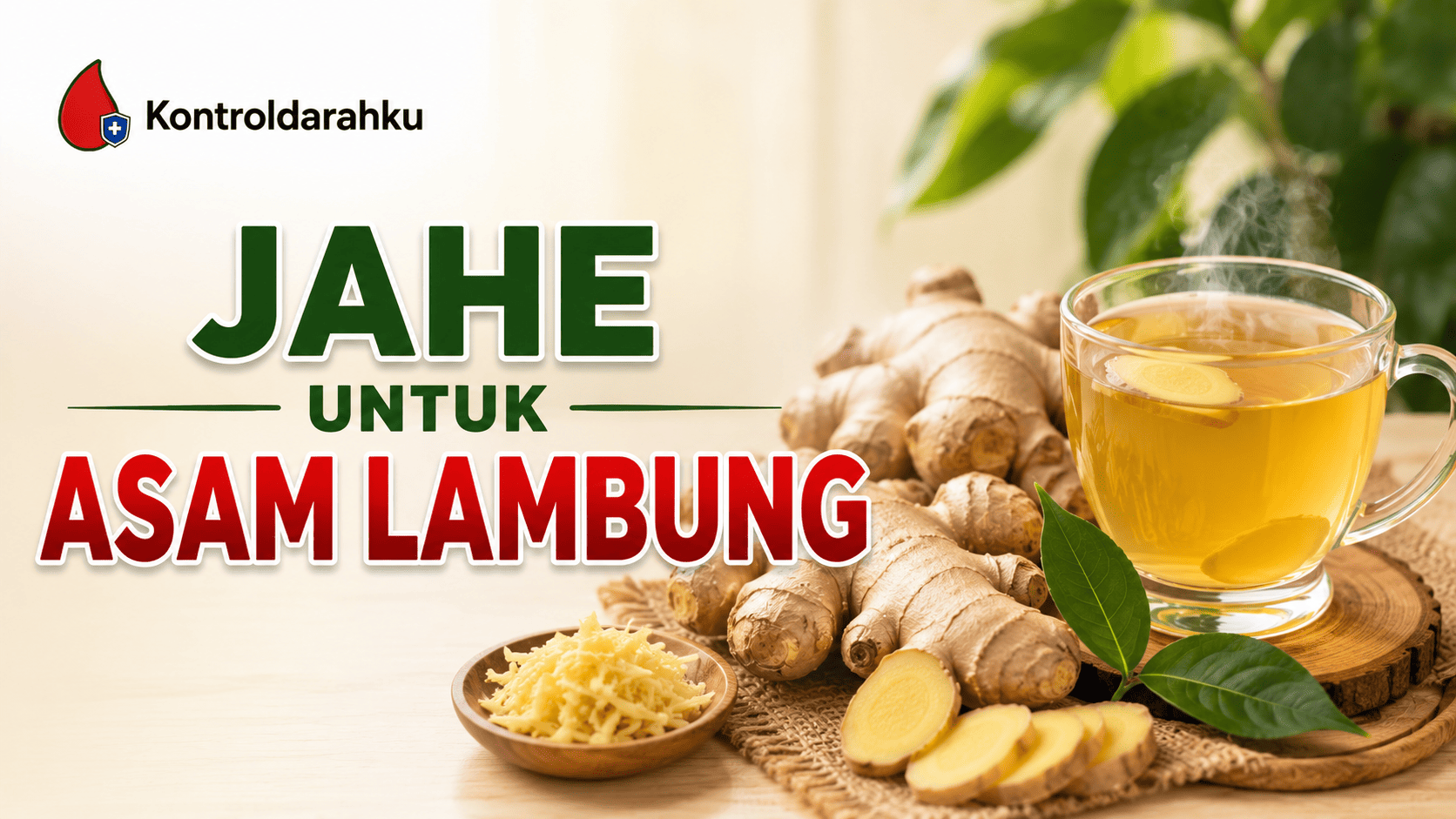 jahe untuk asam lambung