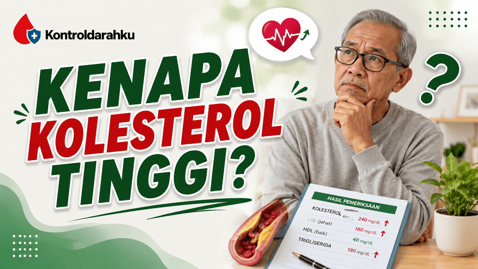 kenapa kolesterol tinggi