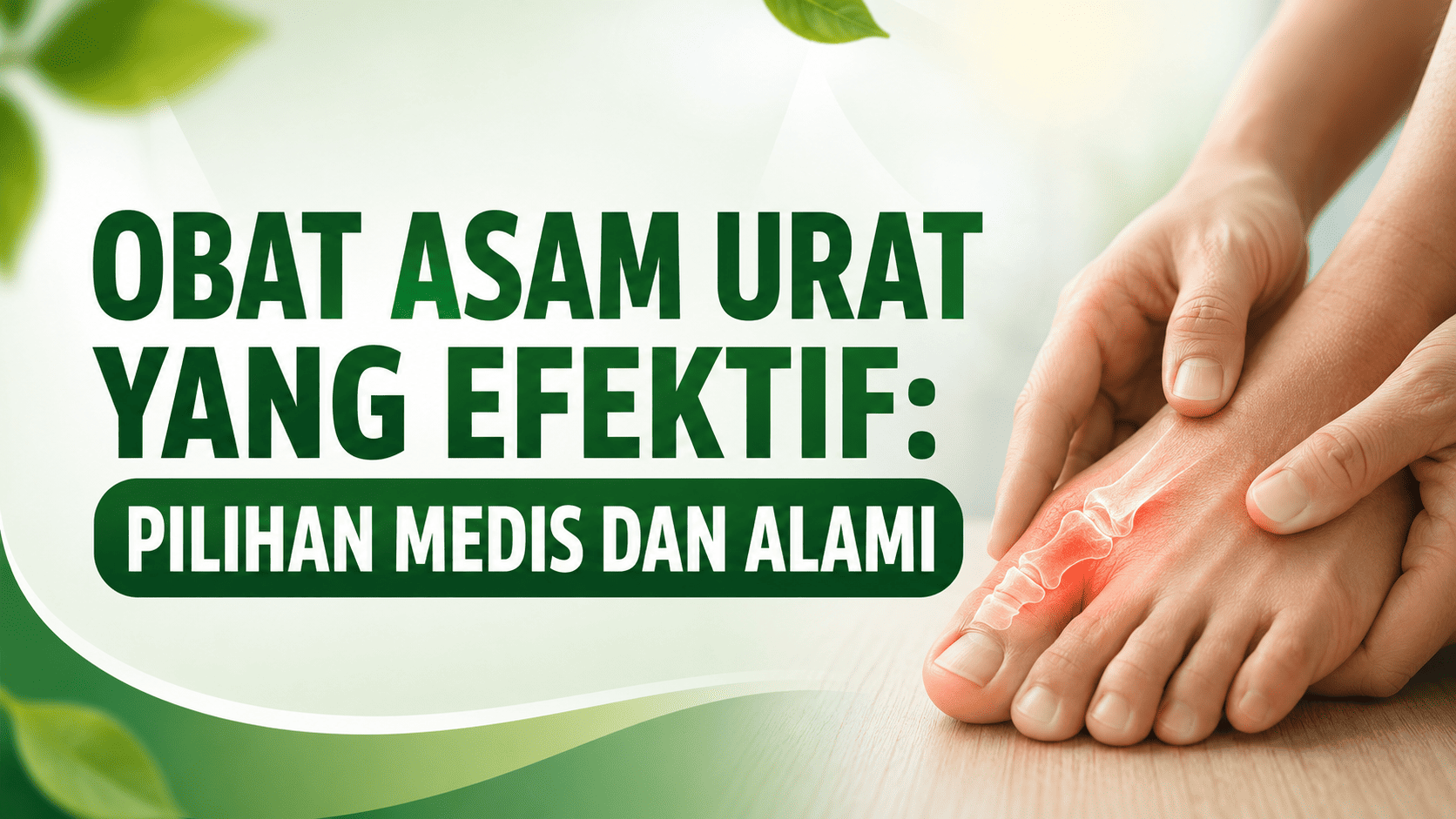Obat Asam Urat yang Efektif: Pilihan Medis dan Alami