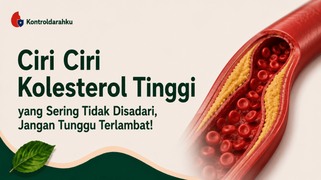 Ciri Ciri Kolesterol Tinggi yang Sering Tidak Disadari, Jangan Tunggu Terlambat!
