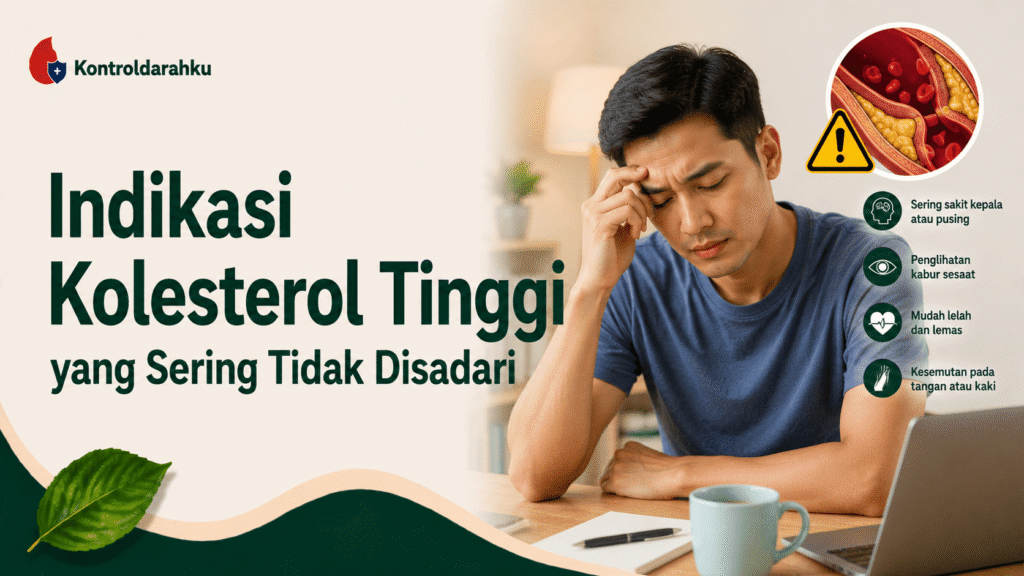 Indikasi Kolesterol Tinggi yang Sering Tidak Disadari