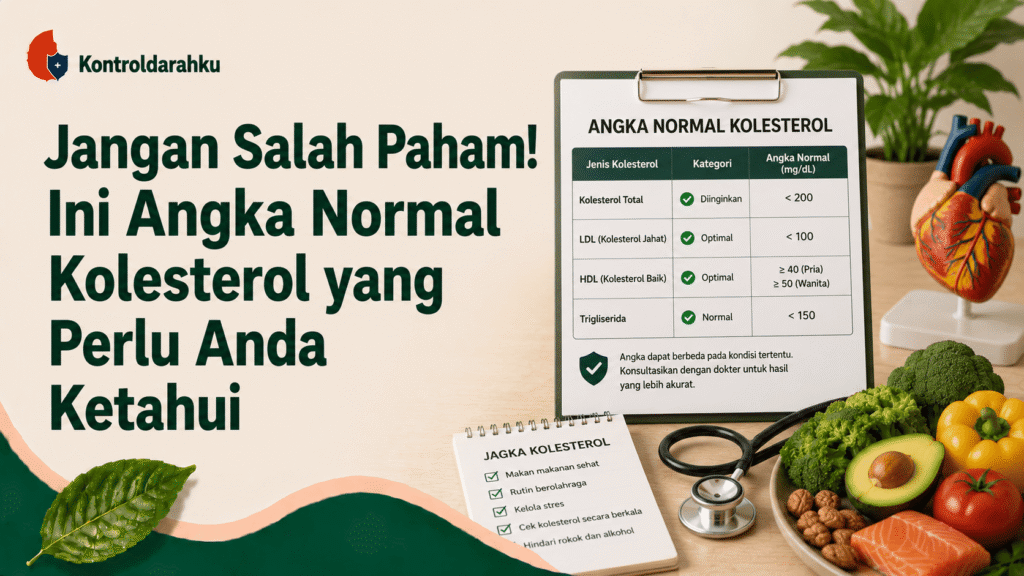 Jangan Salah Paham! Ini Angka Normal Kolesterol yang Perlu Anda Ketahui
