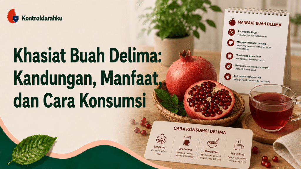 Khasiat Buah Delima Kandungan, Manfaat, dan Cara Konsumsi