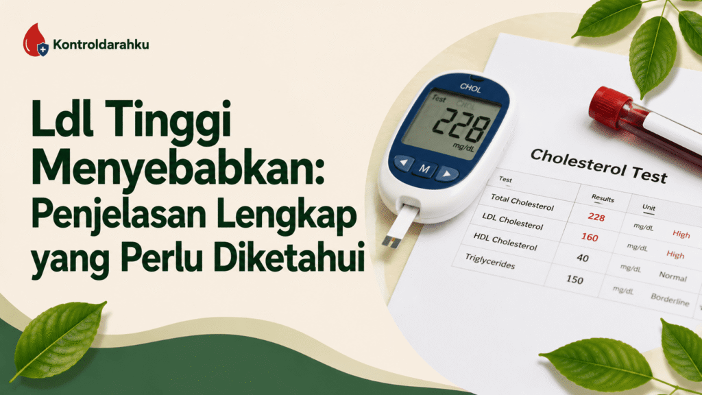 Ldl Tinggi Menyebabkan Penjelasan Lengkap yang Perlu Diketahui