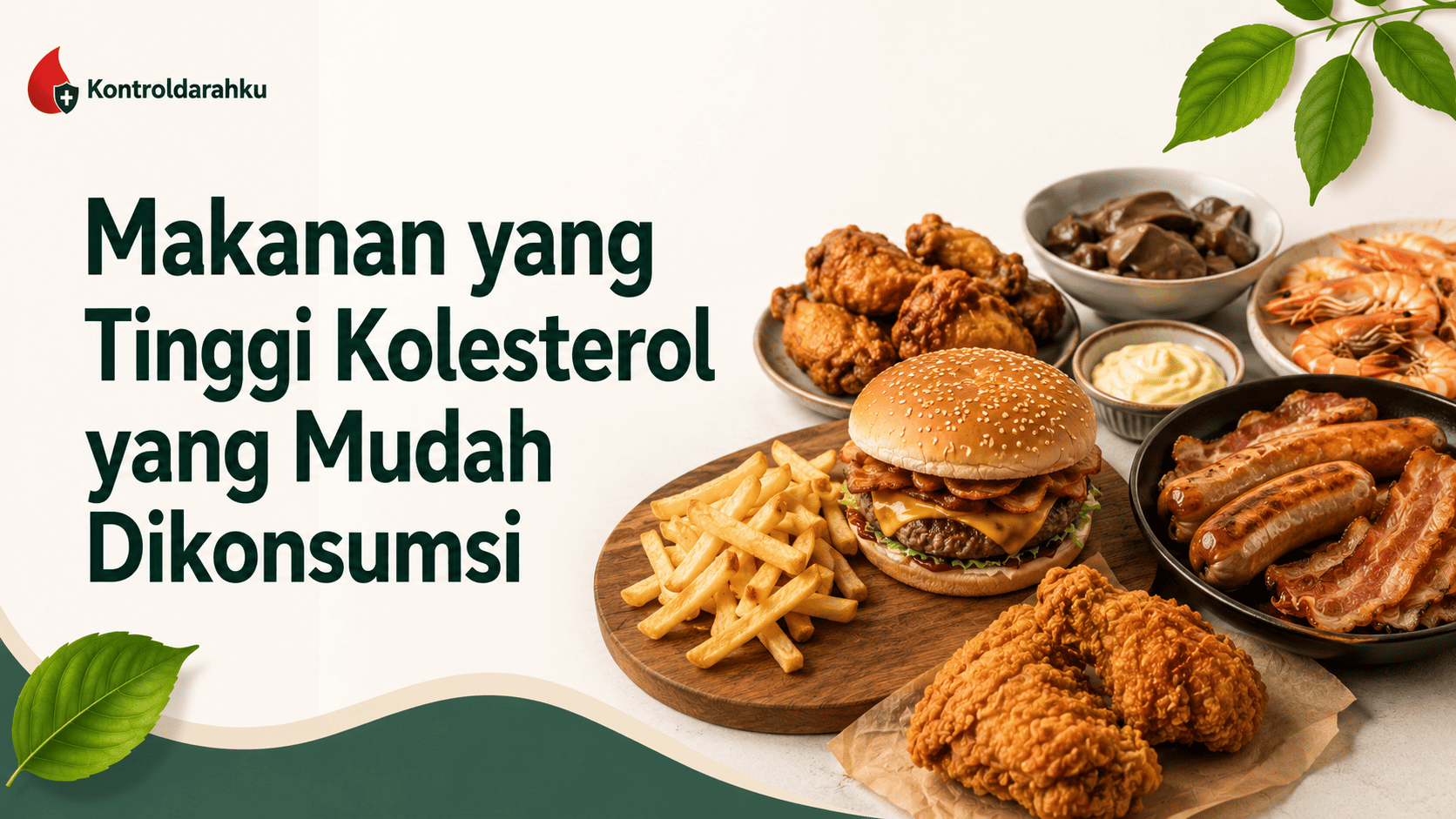 Makanan yang Tinggi Kolesterol yang Mudah Dikonsumsi