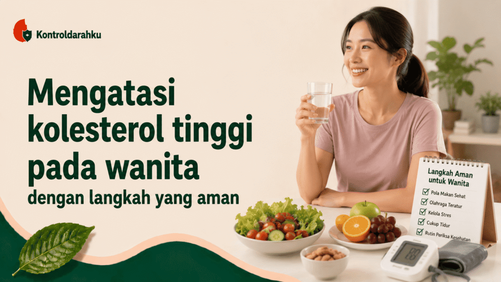 Mengatasi kolesterol tinggi pada wanita dengan langkah yang aman