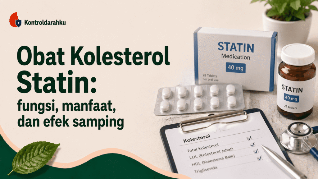 Obat kolesterol statin fungsi, manfaat, dan efek samping