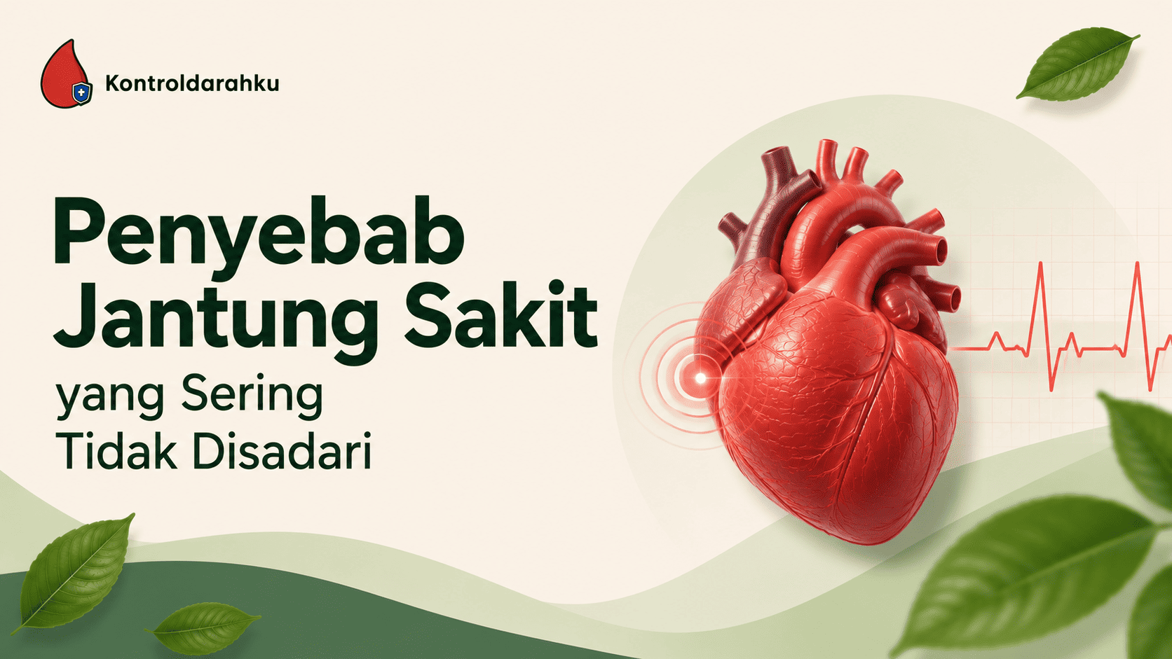 Penyebab Jantung Sakit yang Sering Tidak Disadari