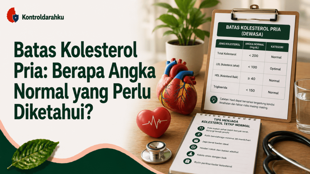 Batas Kolesterol Pria Berapa Angka Normal yang Perlu Diketahui