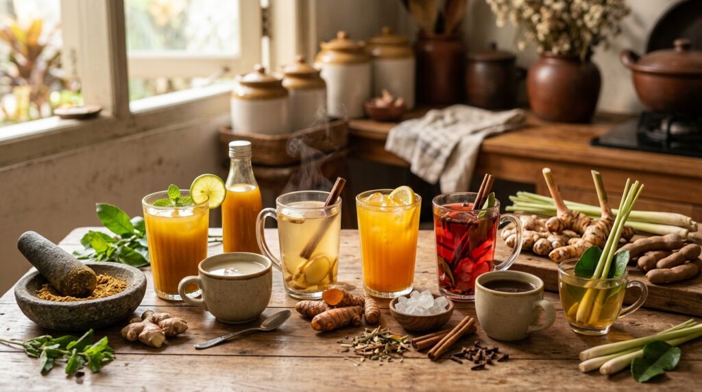 7 Minuman Herbal Menyehatkan yang Bisa Jadi Pilihan untuk Menjaga Kebugaran Tubuh