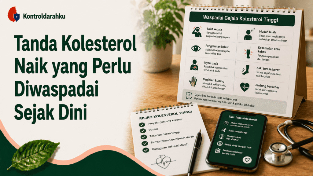 Tanda Kolesterol Naik yang Perlu Diwaspadai Sejak Dini